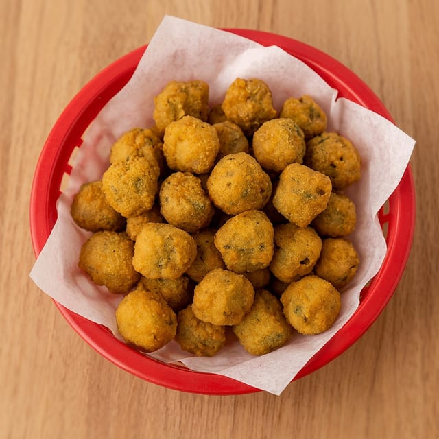 Fried Okra Basket.